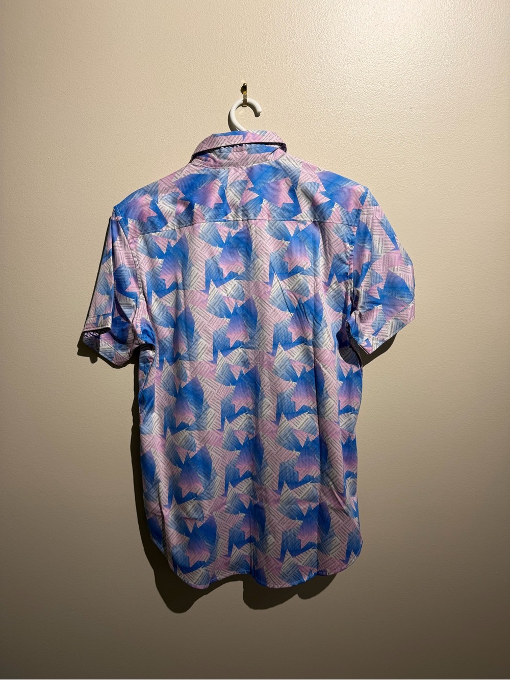 Robert Graham MCCABE Classic Fit Geometric Multicolor Stretch Button-Up Shirt S - Picture 2 of 3
